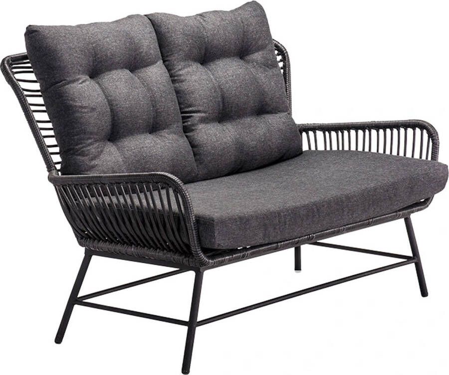 Your Own Living Pia Loungebank Charcoal