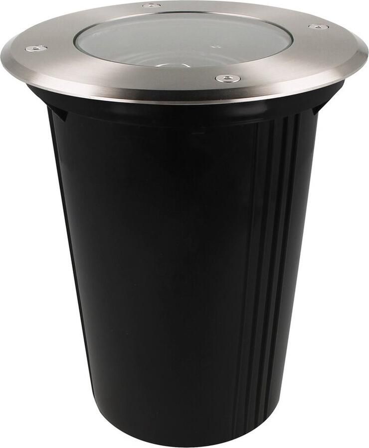 YPHIX Grondspot Novus GU10 RVS IP67 rond kantelbaar