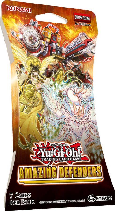 Yu-Gi-Oh! Amazing Defenders Sleeved Booster Yu-Gi-Oh Kaarten