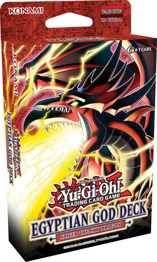 Yu-Gi-Oh! Egyptian God Deck Slifer the Sky Dragon Deck Yu-Gi-Oh Kaarten