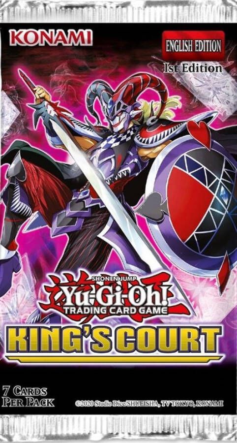 Yu-Gi-Oh! Konami TCG Yu-Gi-Oh! King's Court Booster Pack YU-GI-OH