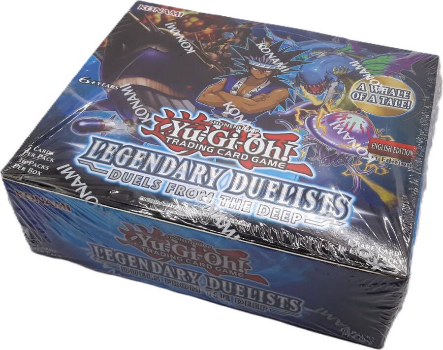 YuGiOh! Konami Yu-Gi-Oh! Legendary Duelists Duels From the Deep Booster Box Yugioh Kaarten