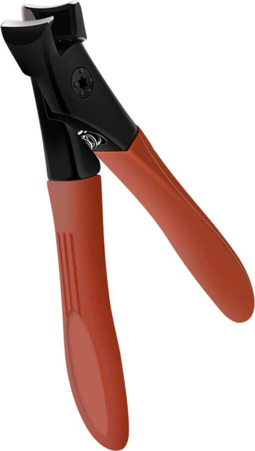YUBBI ™ Premium Nagelknipper Nageltang Pedicure Teennagels Vingernagels Teennagelknipper Nagelschaar Rood