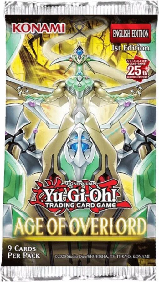 YuGiOh! Konami Yu-Gi-Oh! Age of Overlord Boosterpack