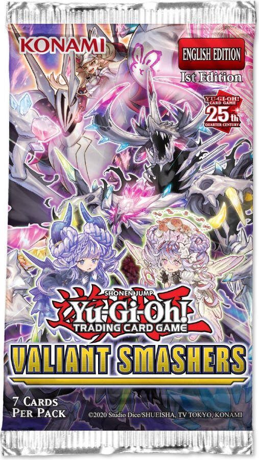 YuGiOh! Konami Yu-Gi-Oh! Valiant Smashers Booster Pack