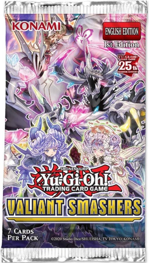 YuGiOh! Konami Yu-Gi-Oh! Valiant Smashers Booster Pack