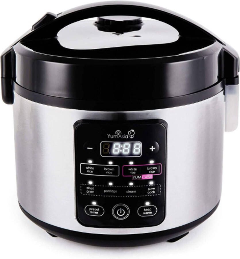 Yum Asia Rijstkoker Met Stomer Rijstkokers Rijstkoker En Stomer Multicooker Multicookers Rijstkoker 1 liter (1L)