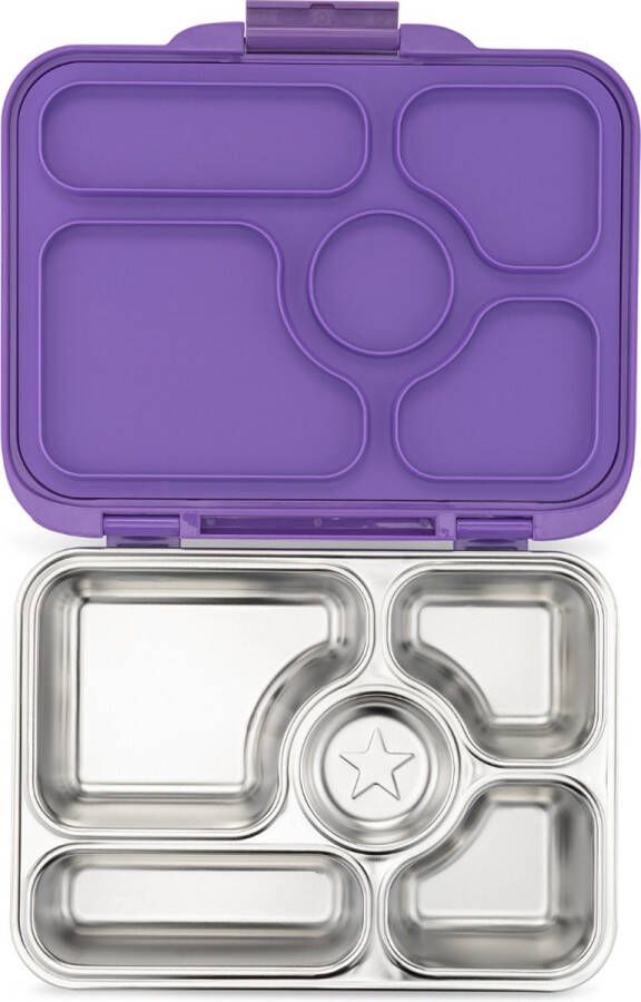 Yumbox Presto RVS lekvrije Bento box lunchbox volwassenen Remy Lavender