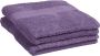 Yumeko handdoeken terry purple 50x100 2 st Bio eco & fairtrade - Thumbnail 1