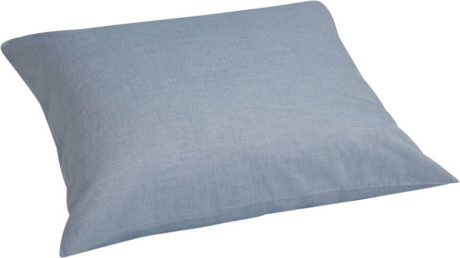 Yumeko kussensloop katoen TENCEL™ blauw chambray 50x60 1 stuk Biologisch & ecologisch 1 stuk