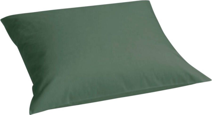 Yumeko kussensloop katoen TENCEL™ evergroen 50x60 1 stuk Biologisch & ecologisch 1 stuk