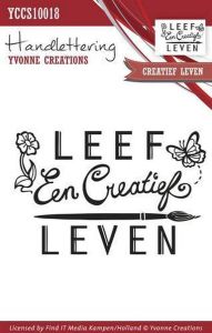 Yvonne Creation Clearstamp Handlettering s Creatief leven