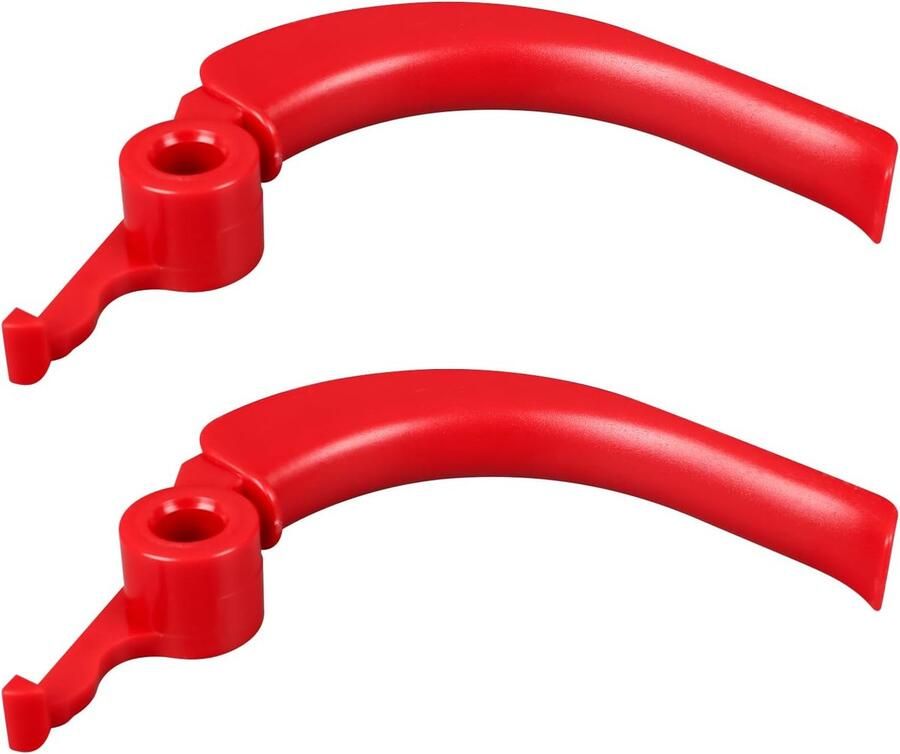 YWNYT 2Pcs Positionering Hendel Handvat Voor Bosch Rotak 320 340 32 34 36 37 Grasmaaier Handvat Hendel Grasmaaier Handvat Onderdelen