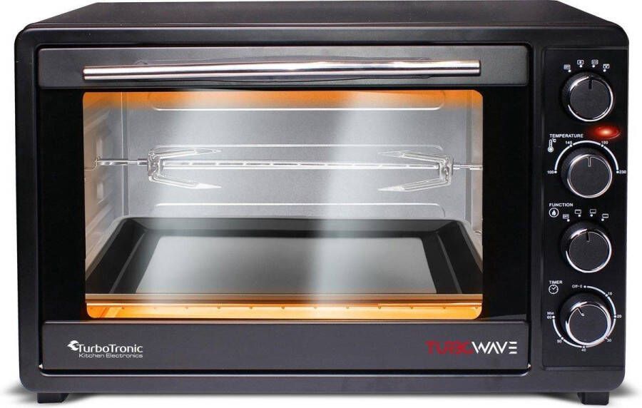 Z-Line Elektrische Oven Type TT-EV45 45 liter Zwart