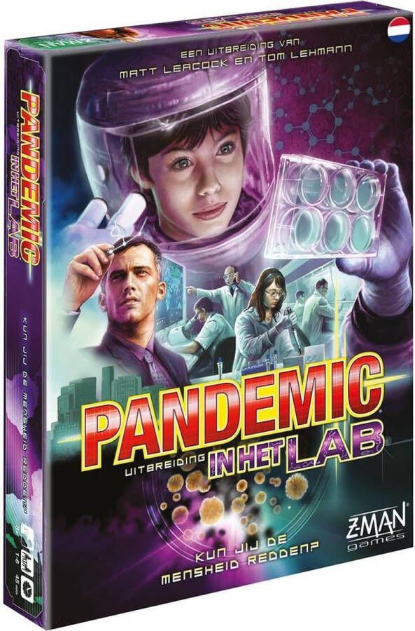 Z-Man Games Pandemic In Het Lab NL Uitbreiding