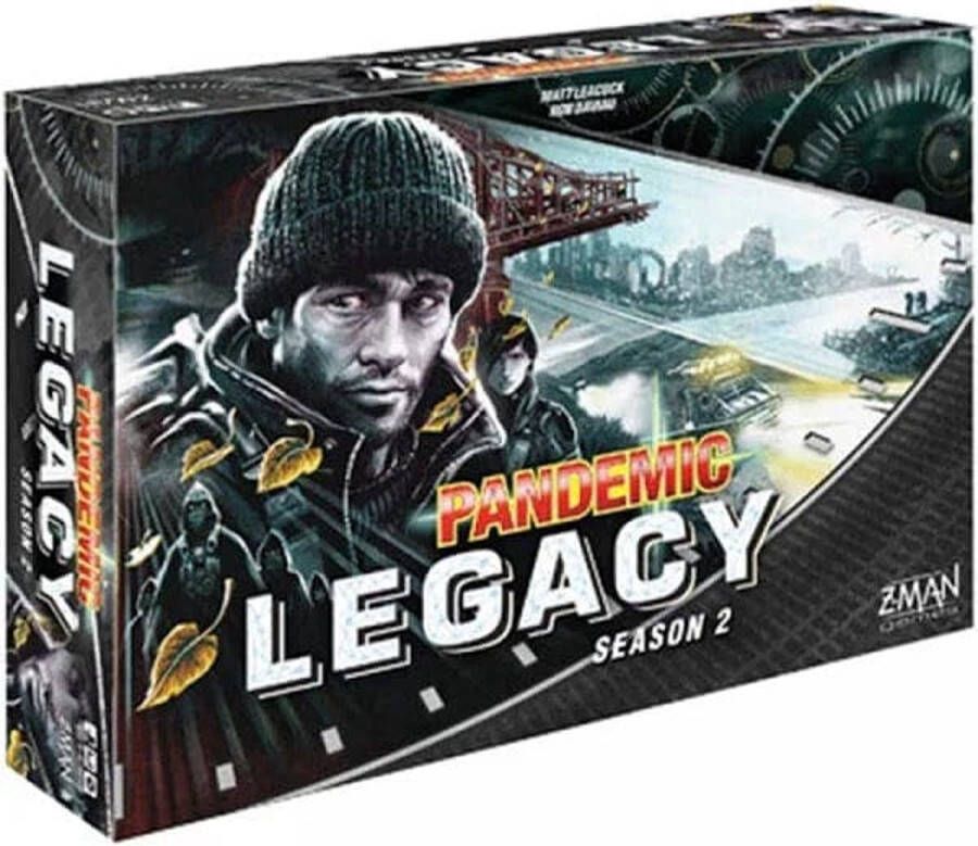 Z-Man Games Pandemic Legacy Seizoen 1 Zwarte editie Coöperatief Legacy bordspel
