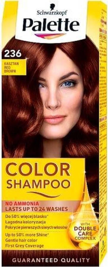 Z Palette Color Shampoo szampon koloryzujący do 24 myć 4-68 Kasztan