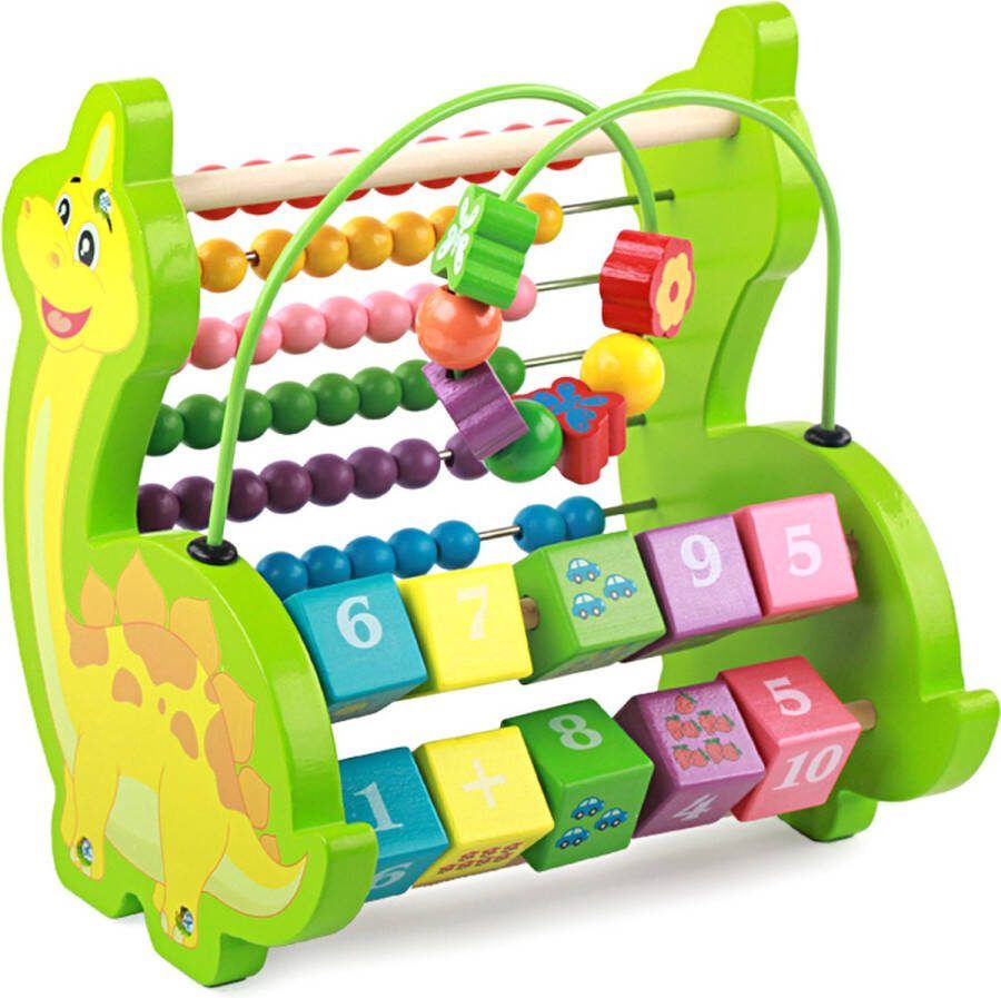 Zacia Toys Telraam Dino 3 in 1 Xylofoon Hout Duurzaam