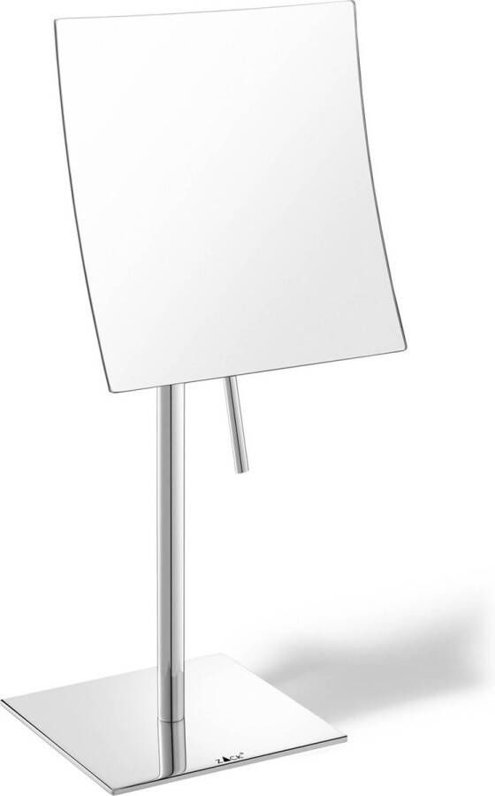ZACK Avio cosmeticaspiegel Staand 15 5x15 5 cm Zilver