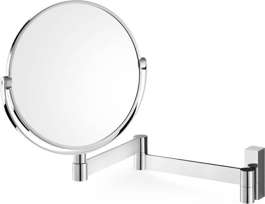 ZACK Linea Make-up spiegel Cosmetica spiegel Uittrekbaar wandmodel 3x vergrotend