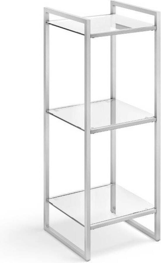 ZACK Ponio badkamerrek 30x30 2x80 2cm RVS geborsteld