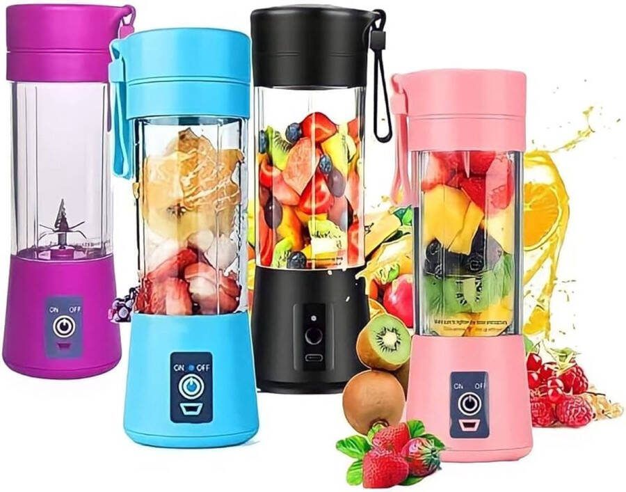 Zaelon mini blender Blender to go Mini blender to go Oplaadbaar Portable blender