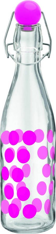 Merkloos Zak!Designs DotDot fles 1 l Roze