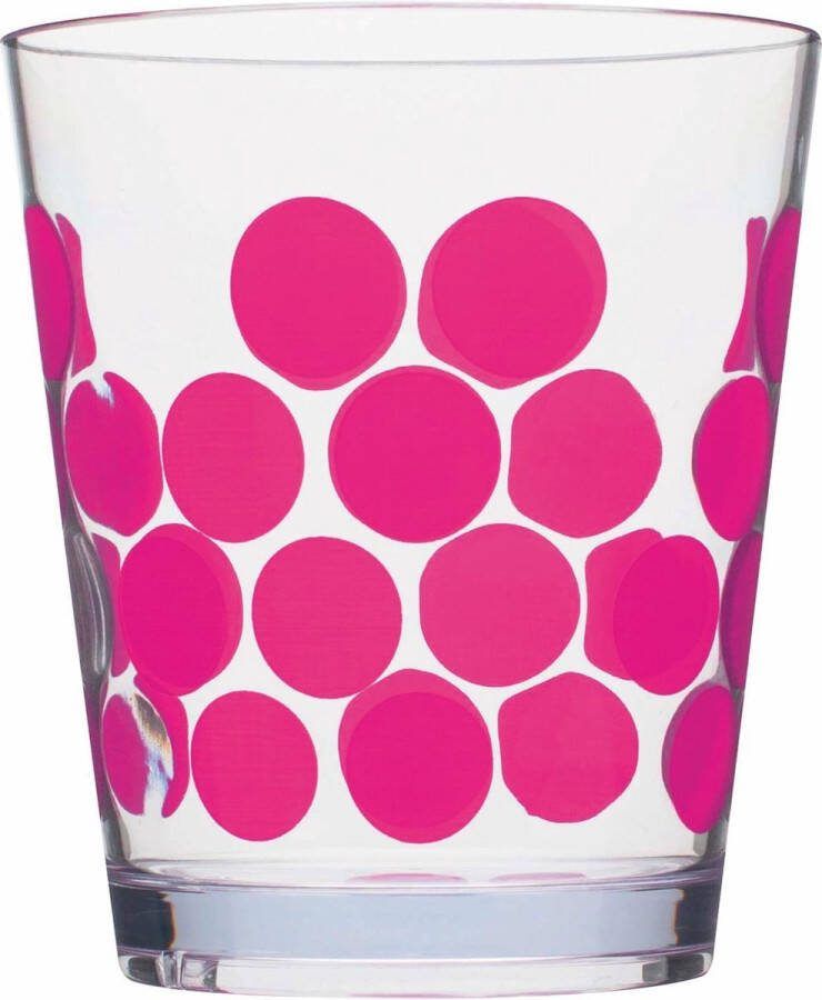 Zak!Designs Dotdot Drinkbeker 42 cl. Roze