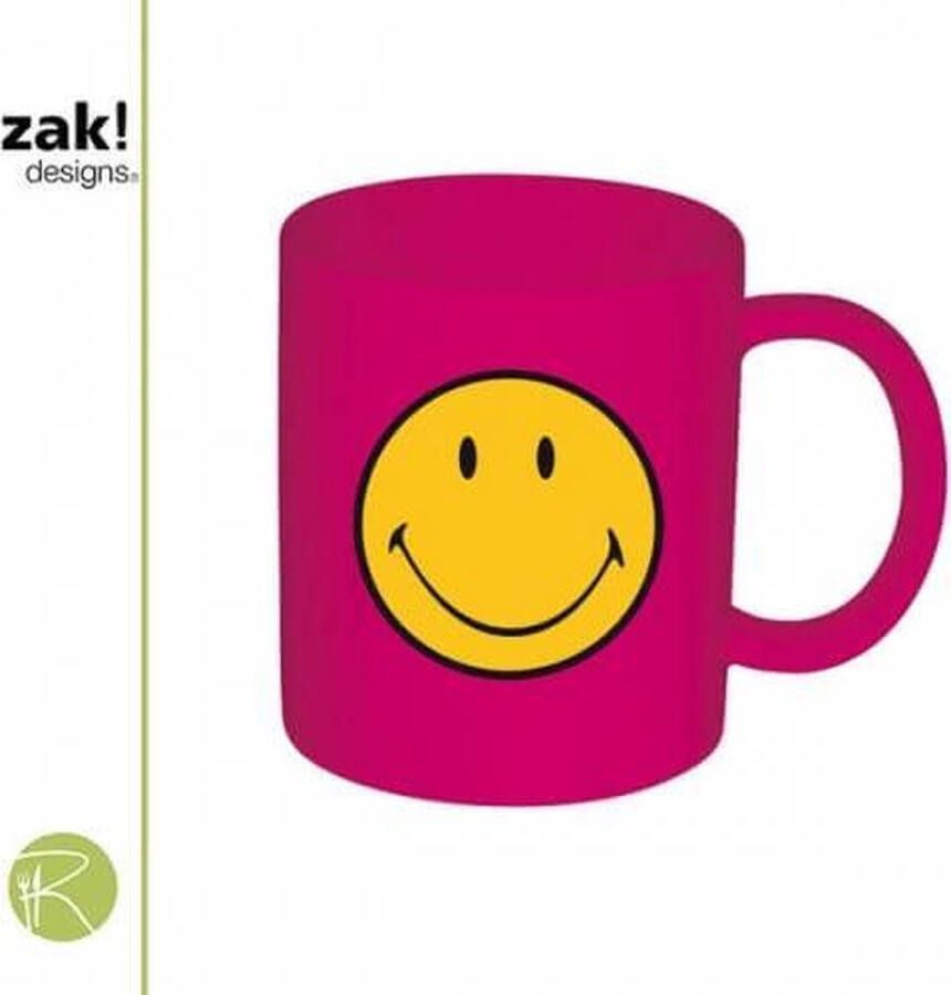 Zak!Designs Koffiebeker Smiley classic 350 ml