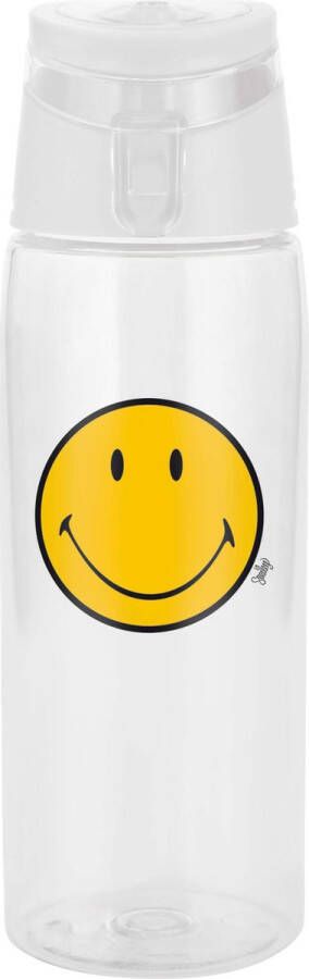 Zak!Designs Smiley Classic Drinkbeker To Go 750 ml Tritan Transparant