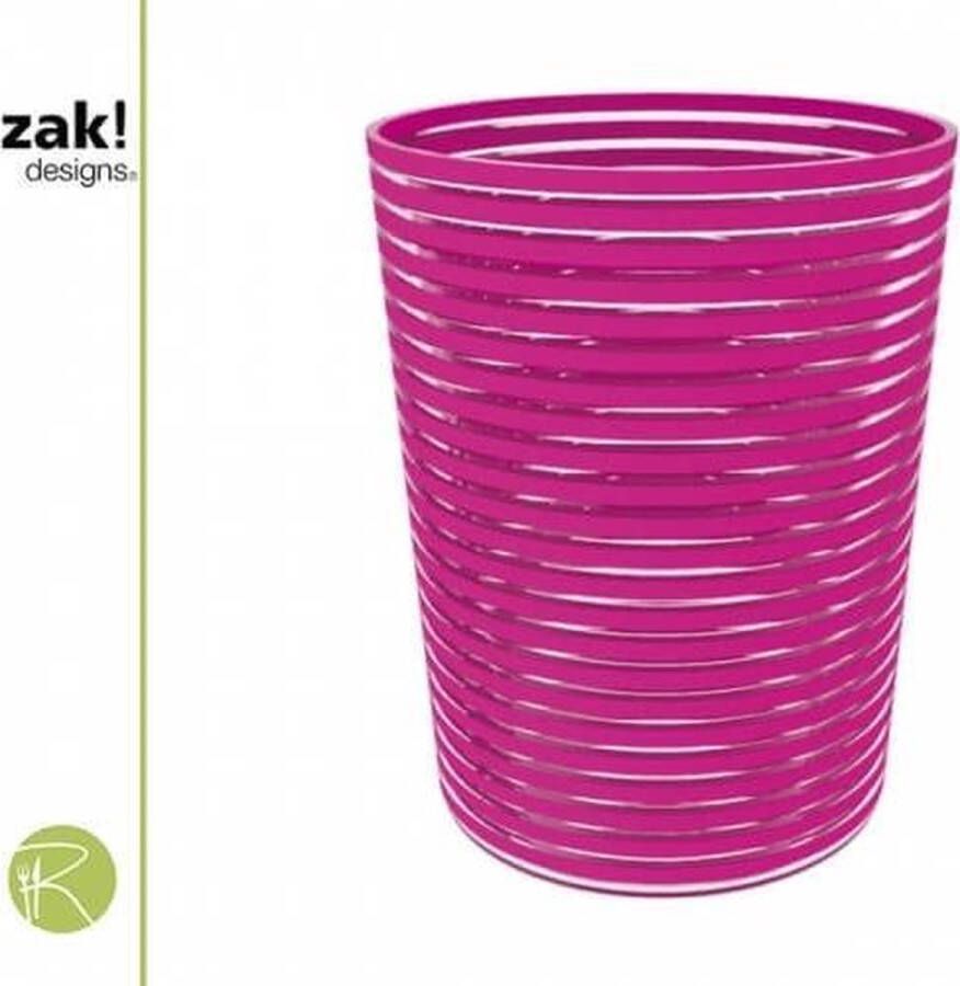 Zak!Designs Swirl IJsemmer Diameter 15 cm Hoogte 20 cm. Roze