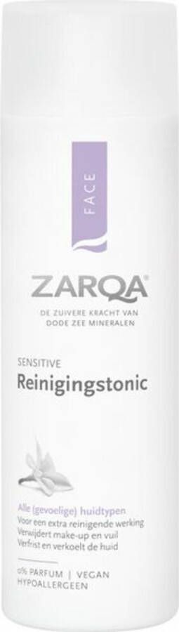 Zarqa Reinigingstonic Sensitive 3 x 200 ml Voordeelverpakking