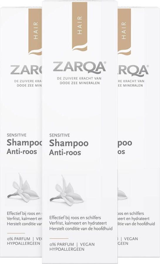 Zarqa 3x Shampoo Anti-Roos 200 ml