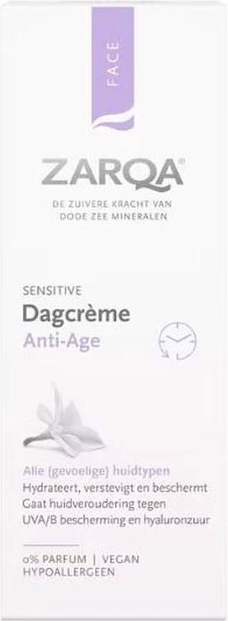 Zarqa Anti-Age Dagcrème 3x50ml Voordeelverpakking