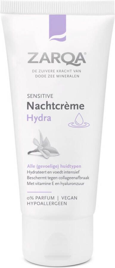 Zarqa Nachtcreme Hydra (hydrateert en voedt intensief) 50 ml