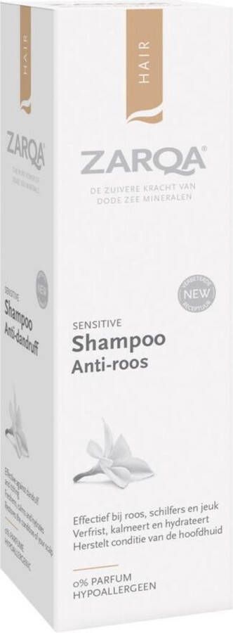Zarqa Shampoo Anti-Roos (effectief bij roos schilfers en jeuk) 200 ml