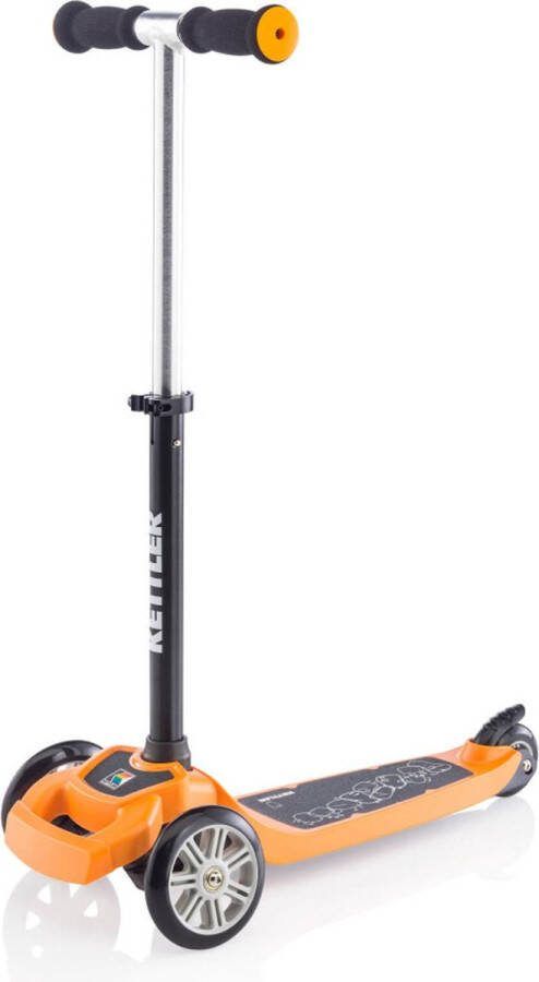 ZAZZY Kettler Kinderstep kickboard Oranje & Zwart
