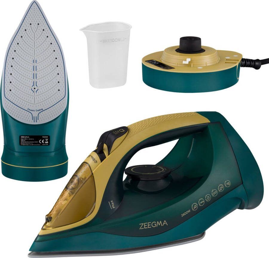Zeegma Ironee Stoomstrijkijzer 2600W 320ml 2in1