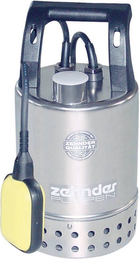 Zehnder Pumpen 12818 Dompelpomp voor vervuild water 7500 l h 7.5 m