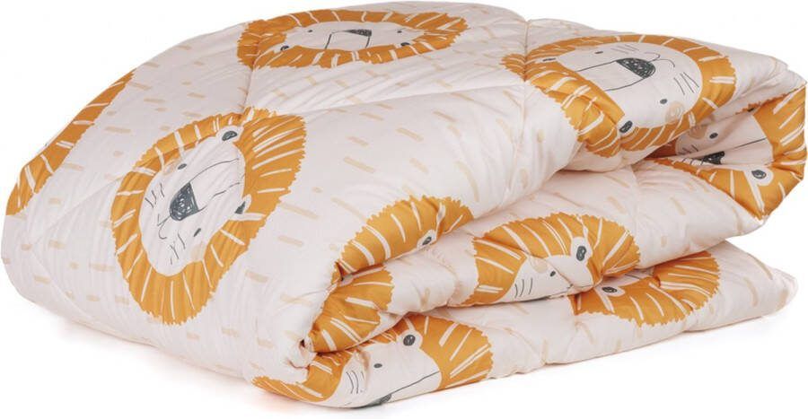 Zelesta Kiddybed Lucky Lion 140x200 Kinderdekbedovertrek Wasbaar hoesloos kinderdekbed Bedrukt kinderdekbed All Year Winterdekbed & Zomerdekbed