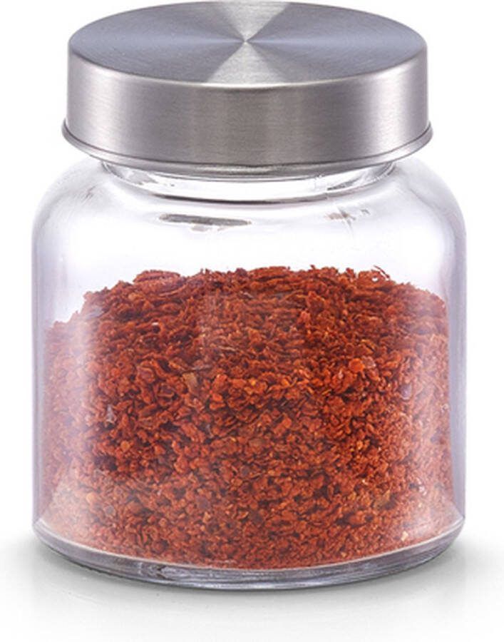 Zeller Kruidenpotje Glas met Metalen Deksel 150 ml