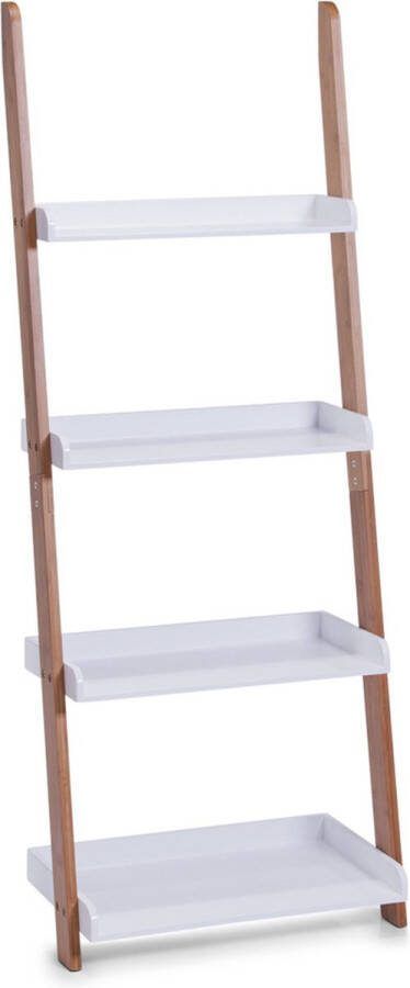 Zeller Ladderplank 4 niveaus voor accessoires 145 cm hoog