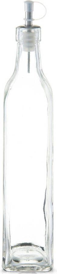 Zeller Olijfolie Fles met Schenktuit Oliefles Glas Olijfolie Azijn 500 ml