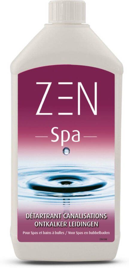 Zen Spa Ontkalker leidingen (voor uw bubbelbad) 1L