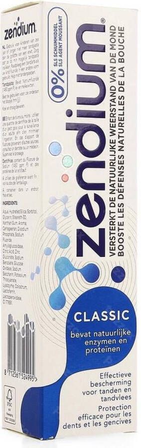Zendium Tandpasta classic 75ml