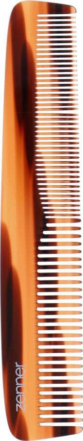 Zenner allround kam haarkam bruin 18 cm handgezaagd
