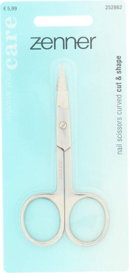 Zenner Nagelschaar Gebogen Zilver