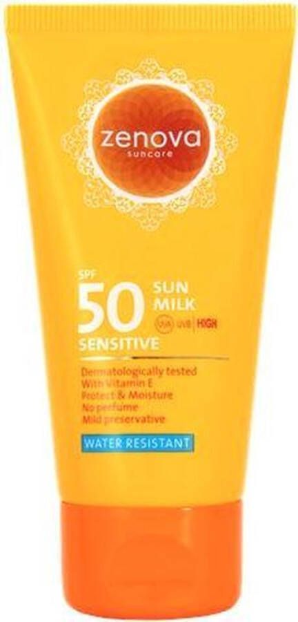 Zenova zonnebrand mini Sensitive 50 ml Factor 50