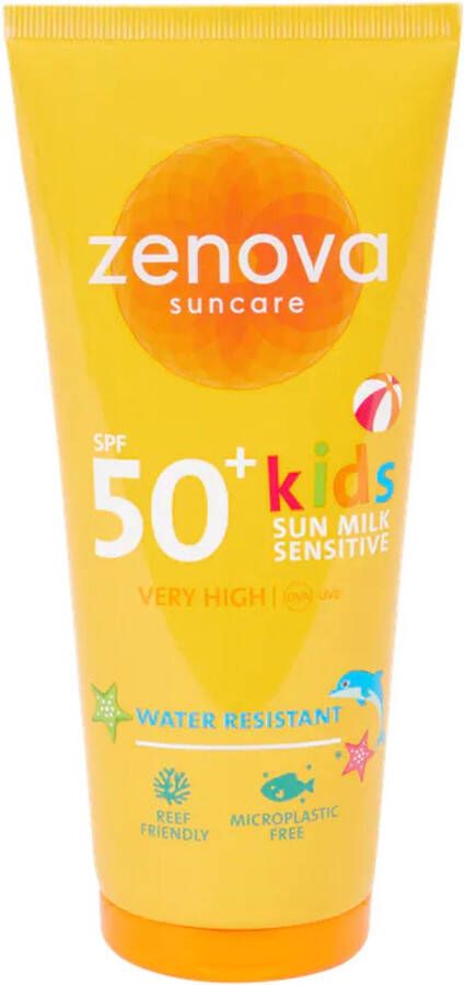 Zenova zonnemelk Kids Sensitive SPF 50+ 200 ml