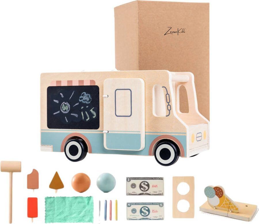 ZenseKids Montessori speelgoed Educatief speelgoed Motoriek Speelgoed Montessori voor thuis – Speelgoed kind 3 jaar Houten speelgoed